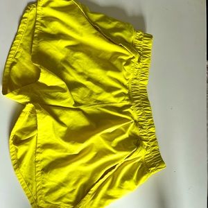 Iviva yellow hotty hot shorts